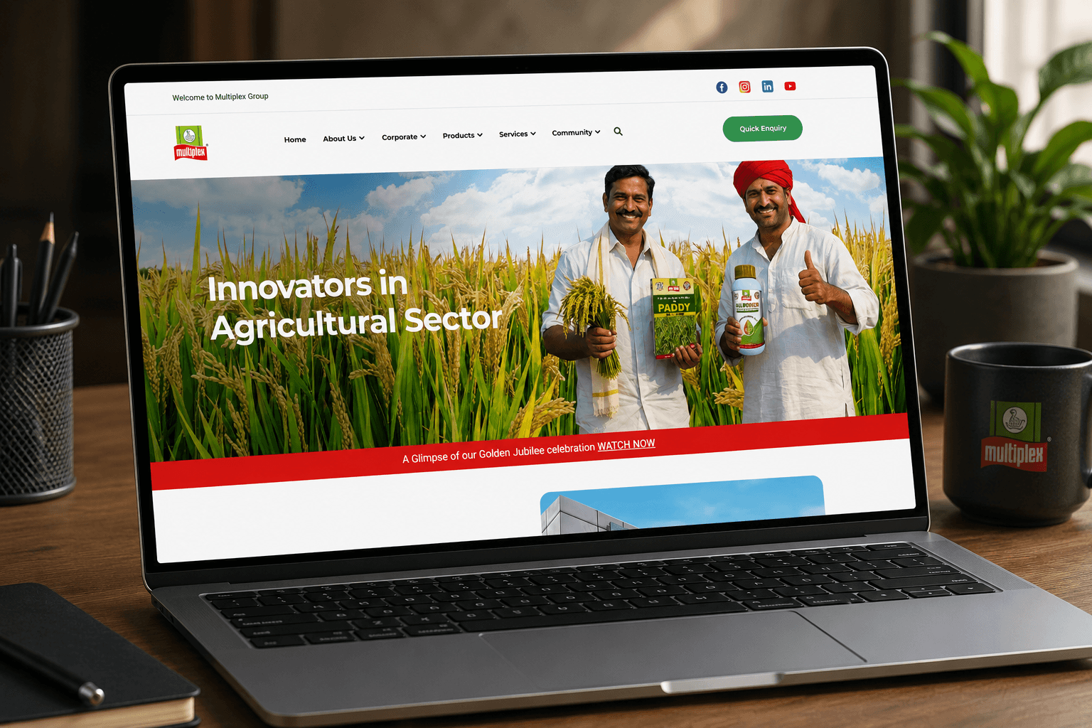 Multiplex Group website